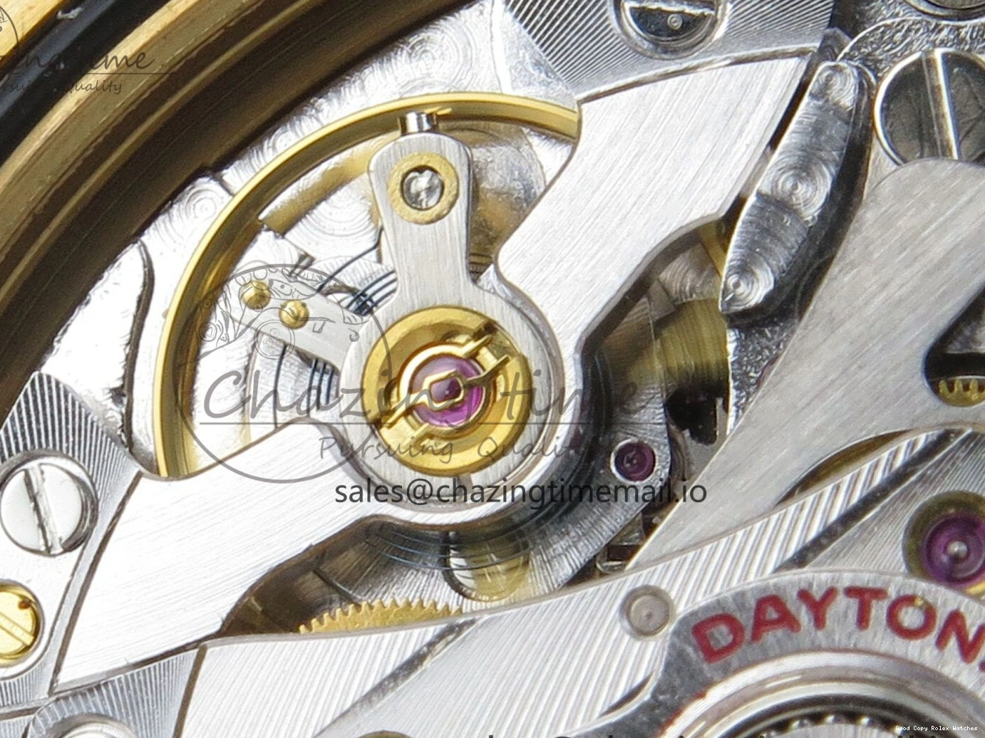 AAA Replica Watches Edition 126508 (Gain Casual Best SH4131 1:1 Weight) 305 Crystal On Dial Bracelet V6 Markers YG YG QF Daytona YG 1219